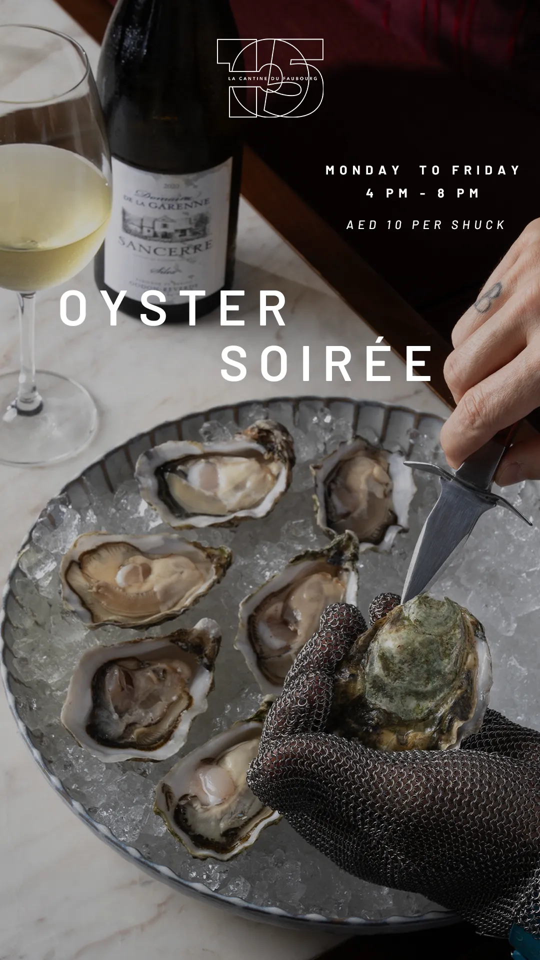 La Cantine Dubai - Oyster soiree